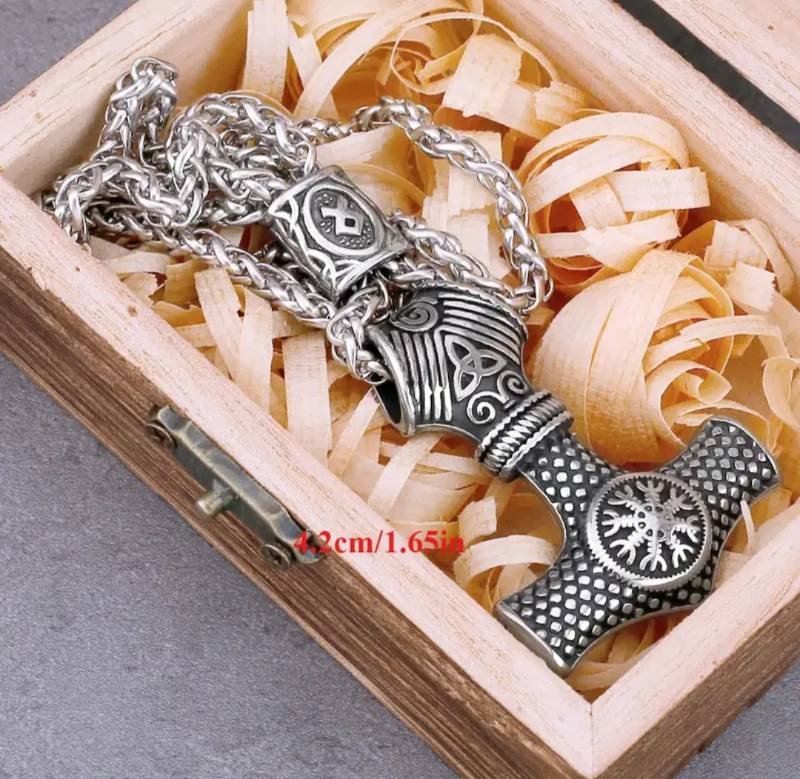 Cadena con dije de Mjölnir
