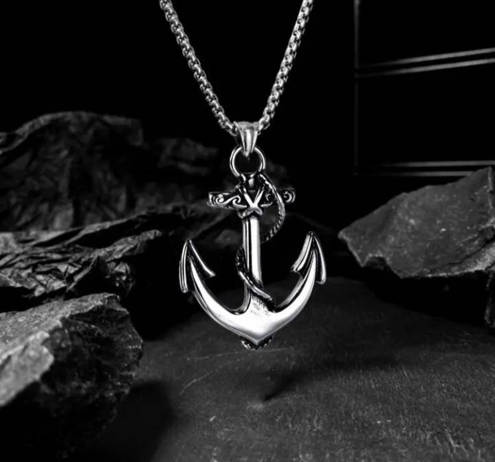 Cadena con dije de ancla