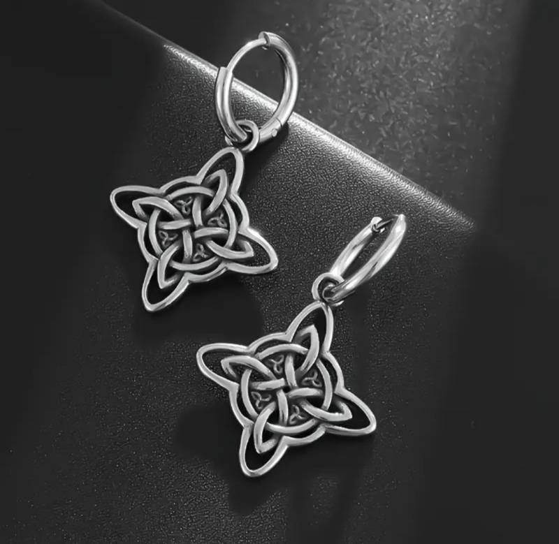 Pendientes de nudo de bruja
